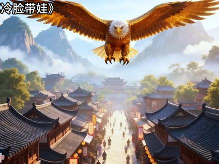 《魔尊冷脸带娃》爹和崽初次相见却不相识,崽崽还被捉弄了一番 #ai漫画视频