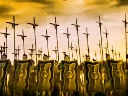 LED高清木兰辞(诗)朗诵舞台背景