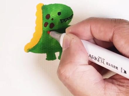 妈妈们,教你一招画恐龙#简笔画 #一起学画画 #儿童简笔画 #零基础学画画 #简笔画教程 #亲子画画 #画画 #恐龙