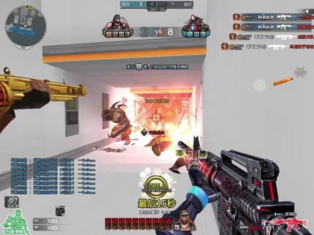 黑骑士输出就是稳 #cf地图工坊