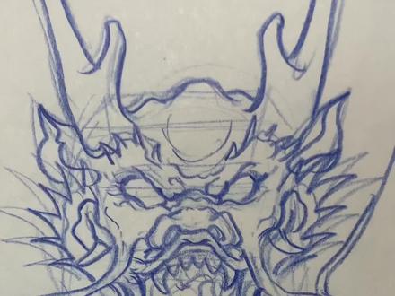 用一个视频和大家分享下画正面龙头需要的注意事项和我的心得