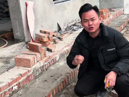 乡村建房好多业主都把门厅三步台阶做错了!这样做出来好看又美观#自建房 #建房避坑小知识