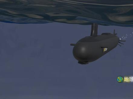 三维动画图解:弗吉尼亚级攻击核潜艇 #核潜艇 #三维动画 #涨知识