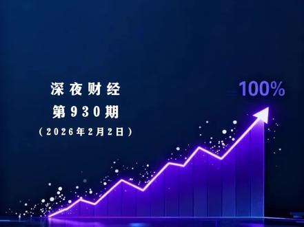 深夜财经第930期:嘉实原油LOF、嘉实黄金LOF:决定自2026年2月3日起暂停本基金的申购 #基金 #股票 #股民 #股民交流 #财经