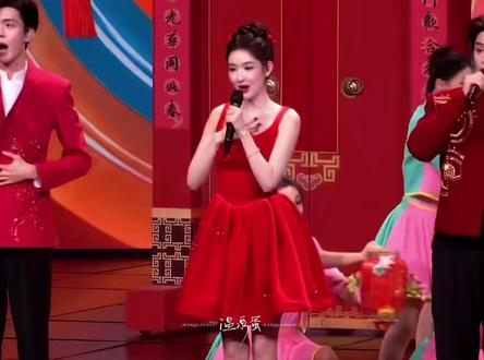 #王玉雯 王姐到了春晚又乖了