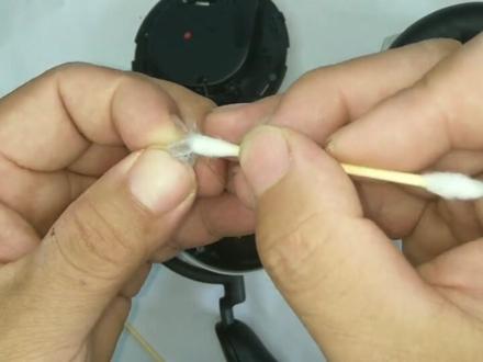 维修外星人电竞耳机,别说这胶水还挺好用的 #耳机 #外星人 #电竞耳机 #维修 #拆机