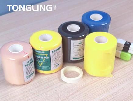 瞳翎羽毛球拍手胶缠法教程#缓冲膜皮肤膜#打底膜使用 #拍柄热缩膜羽毛球手胶#好物分享🔥