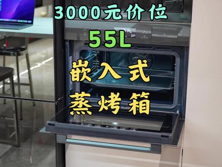 3000元出头,55升嵌入式蒸烤箱素质到底如何?值不值得入手?#蒸烤一体机 #蒸烤箱 #蒸烤一体机推荐 #厨房电器