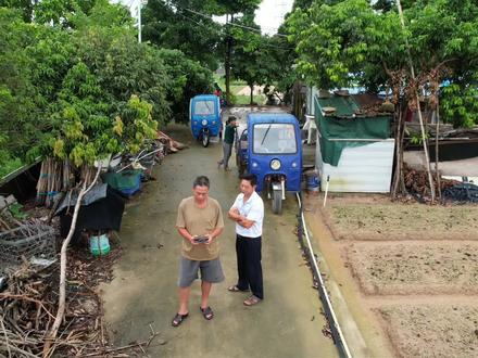 深圳坪山新区竹坑村大菜场
