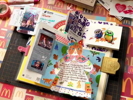 东京手帐:大张便签收纳妥 #手帐 #手工diy #手工