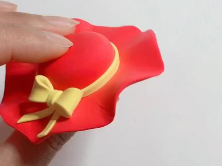 太阳帽,出来了,儿童手工,超轻粘土#超轻粘土人偶 @抖音小助手
