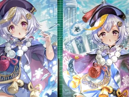 原神七七的上色方法(服饰篇)没错。七七还没画完#马克笔手绘 #动漫人物绘画 #绘画