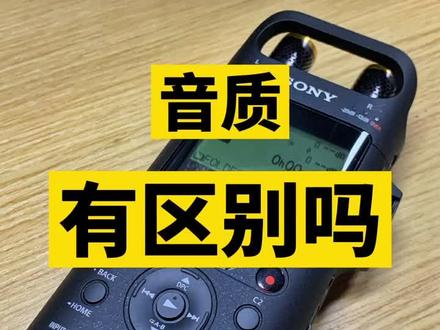 现场录制MP3和WAV格式音质区别#音乐