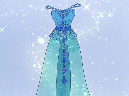 罗丽公主的水礼服#简笔画 #罗丽公主 #叶罗丽 #热门 @抖音小助手 @火山小助手 #动漫