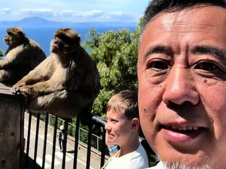 直布罗陀有“猴子在,英国在”的传说 #海外旅行 #国外生活#西班牙葡萄牙#退休生活