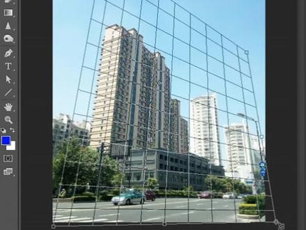 PS入门教程之透视裁剪工具的使用方法。适合PS零基础的朋友参考学习。