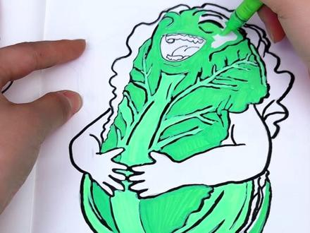 描摹感兴趣的图案 锻炼控笔专注力,准备一套#我的刀盾描摹本 放下手机和电视#控笔训练 #专注力培养