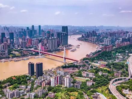 世界最大跨径公轨两用悬索桥开建!重庆黄桷沱长江大桥!#重庆 #山城 #雾都 #世界之最 #黄桷沱长江大桥 #桥都 #桥都重庆