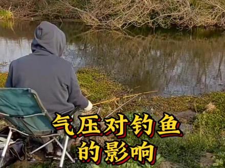 气压的高低对钓鱼的影响#钓鱼技巧