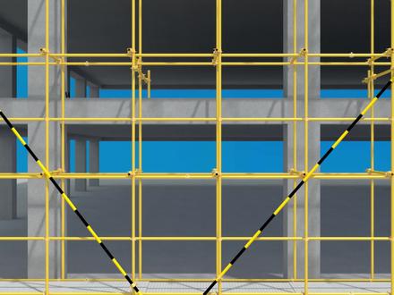 44秒介绍如何设置脚手架水平杆?上集视频争议很多,本集视频末尾有解答!#脚手架 #安全培训 #小筑天下