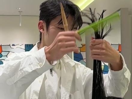 广州高层次发型 💇🏼♀️V型高层次 适合头顶服贴的女生#广州高层次剪发 #广州剪发 #烫发 #高层次发型
