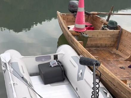 海伯3米橡皮艇拼装#橡皮艇钓鱼 #原来钓鱼才是抖音运动顶流 #疯狂的路亚佬