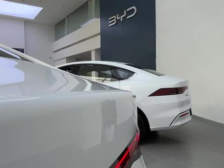 为什么把秦plus ev换车标叫领会e5?#比亚迪 #比亚迪秦plus #营运车#纯电车