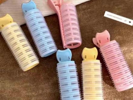 八字空气刘海卷发筒,懒人免烫,高颅顶蓬松神器,定型发夹轻松打造氛围感发型✨#好物推荐🔥 #卷发神器 #卷发筒 #必备好物 #好东西一起分享