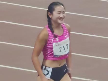 梁晓静,葛曼琪#中国田径 #比赛现场 #100米