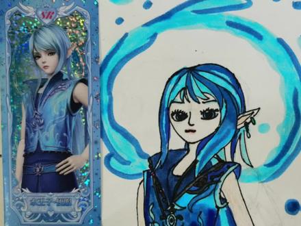 #创作灵感 #画画 #绘画#水王子#动漫 你们要的水王子来了