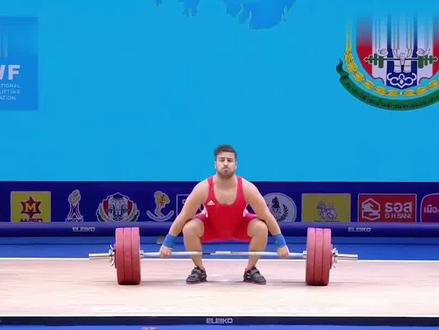 举重名场面!中国“猛男”田涛举起230公斤,霸气展示中国力量!#举重运动员 #田涛 #健身 #抓举
