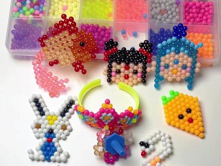 水雾魔珠珠 拼出自己喜欢的图案 #手工diy