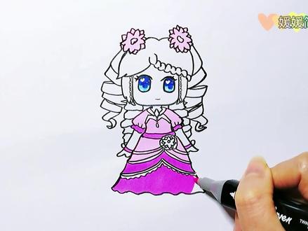 灵公主的4种画法,你喜欢哪一种?#画画 #手绘 #精灵梦叶罗丽 #灵公主 #动漫