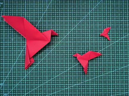 一分钟学会折立体和平鸽,一起来折吧!#和平鸽手工 #小鸟折纸 #折纸教程 #折纸玩具 #趣味折纸