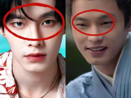 这反差...真的没人说吗?
#何与 #双轨 #单眼皮 #明星#电视剧