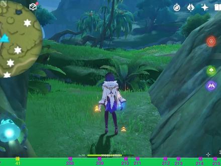 须弥100%探索攻略,恒那兰那东南侧,宝箱207-216,神瞳40-41#原神 #原神攻略 #千朵玫瑰带来的黎明