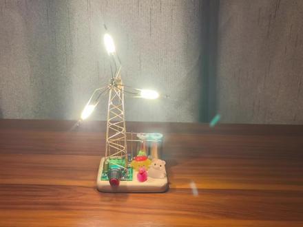 手工制作风车灯#做手工我是认真的 #风车灯 #小夜灯氛围灯