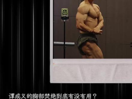 【含训练计划】谭成义胸部焚绝跟练2月变化 #健身干货 #新手健身 #胸肌训练 #健身教学 #健身日常