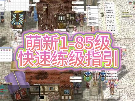 国服RO(奇荃代理)1-85练级攻略