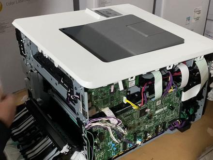 惠普M452/M454定影组件拆装2 #惠普m452dw彩色打印机维修 #惠普打印机教程 #打印机配件