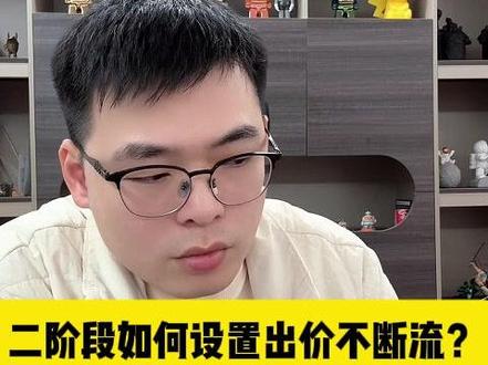 二阶段如何设置出价不断流? @轻语社群直播间 #拼多多运营 #拼多多运营技巧 #轻语拼多多 #电商创业 #电商运营