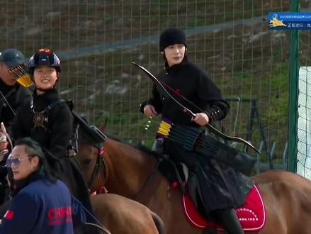 8进4对抗赛a组深圳队vs阜阳队#于适 #于适yosh #于适骑射 #比赛现场