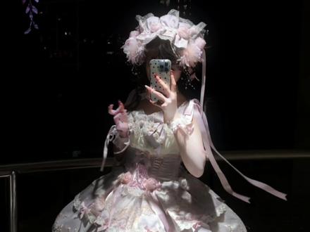 梨花诗#Lolita #lo裙 #诞生礼Lolita #萌妹子 #lo娘