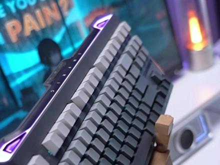 电量指示灯是真的实用! #英菲克K87Pro #客制化键盘 #游戏外设 #电竞房