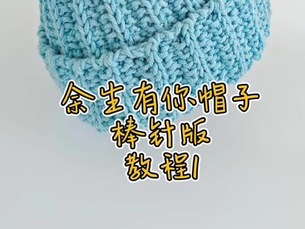 千呼万唤的余生有你棒针版帽子教程来了,鱼骨针圈织需要改变一行的针法,这个针法可以织毛衣,织帽子,和我们的围巾花纹是完全一样的哦,有需要搭配一顶小帽子的姐妹看过来哟~#爱生活爱编织 #帽子 #手工编织零基础教学 #帽子教程 #爱手工爱生活
