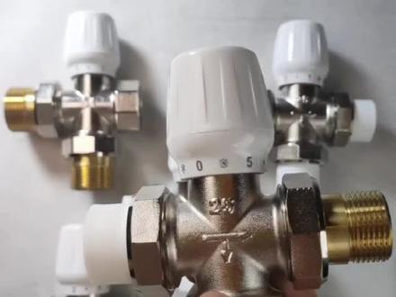 温控阀的开关顺序和尺寸选择#温控阀 #地暖 #地暖安装