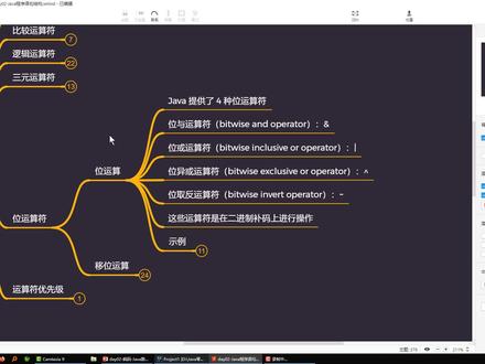 Java语言基础编程入门学习45-位运算