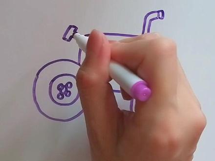 想画就画,农用车简笔画#简笔画 #画画 #手绘 #美术生 @DOU+