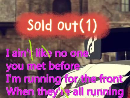 Sold out(1)详细教学版#英文歌教学 #清唱 #酷飒女孩上线