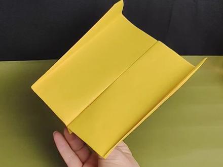 滞空能力很强的纸飞机。#手工 #折纸 #纸飞机 #手工折纸